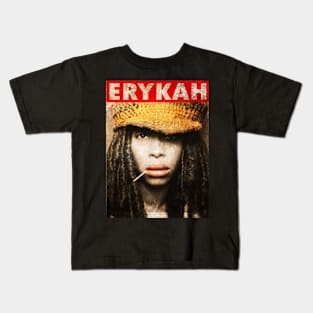 Sing Erykah Badu | Vintage RNB Kids T-Shirt